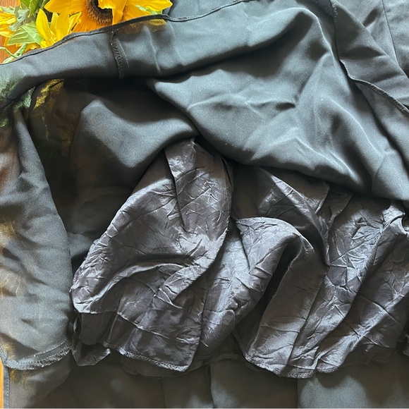 Vintage Sheer Black Spaghetti Strap Mini Dress SZ Small - Picture 9 of 9